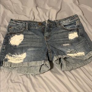 Jean shorts
